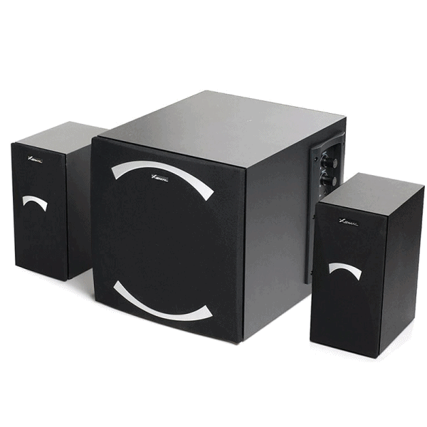 漫步者(edifier) x400 声迈音响 台式电脑音箱图片木纹色 黑色版