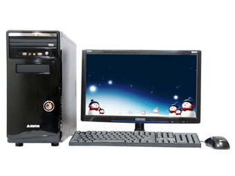 恒基T340台式电脑（21.5寸液晶显示器）