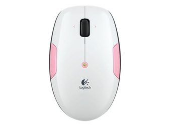 罗技（Logitech）910-002521 M345无线鼠标（樱花粉）