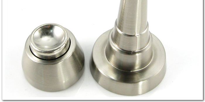 海蒂诗(hettich)49563镀镍拉丝磁门吸(墙安装)